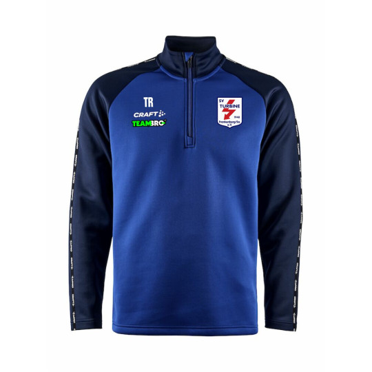 Turbine Frankenberg KANU Herren Halfzip blau/navy