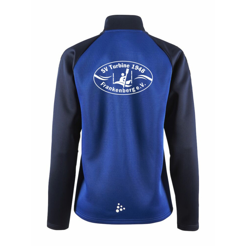 Turbine Frankenberg KANU Damen Trainingsjacke blau/navy
