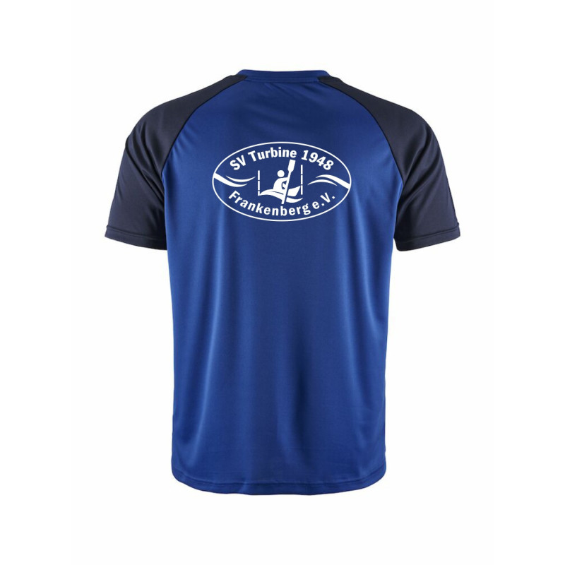 Turbine Frankenberg KANU Herren Squad Tee blau/navy