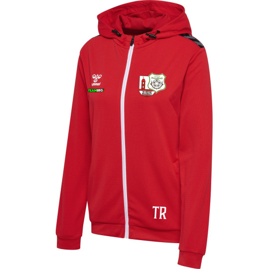 HSG Weißeritztal Damen Kapuzenjacke rot