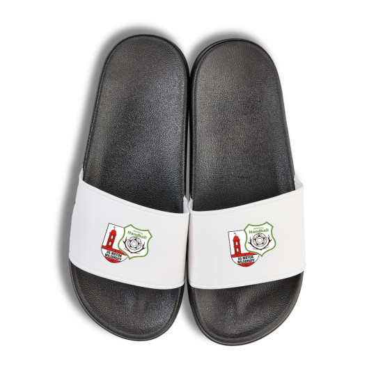 HSG Weißeritztal  Badelatschen schwarz/weiss