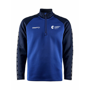 HCM Herren Halfzip blau/navy