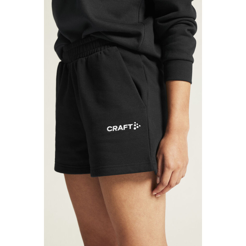 HCM Damen Sweatshort schwarz