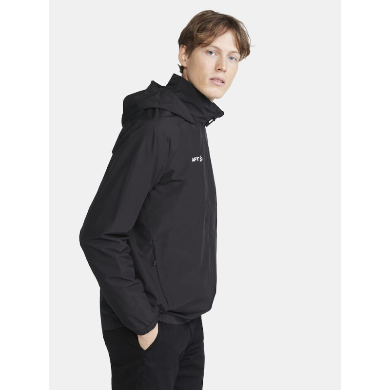 HCM Herren Regenjacke schwarz