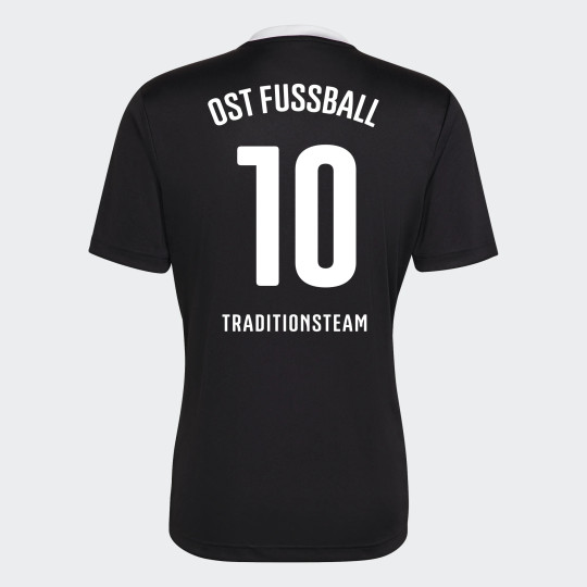 OST Fußball Kinder Trikot "Neumann" schwarz/weiss