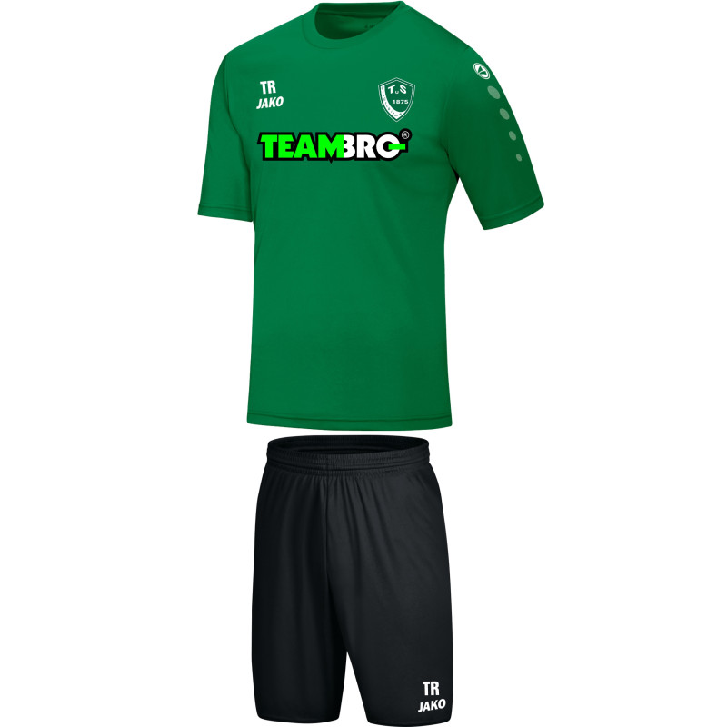 TuS Großschirma Unisex Trainingset Small grün/schwarz