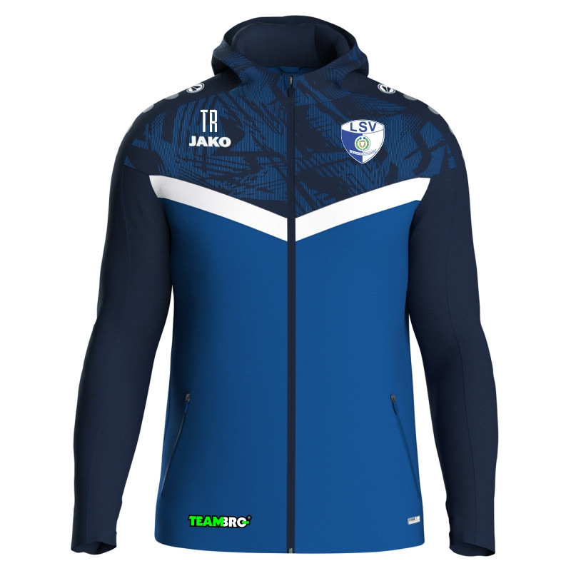 LSV Großhartmannsdorf Kinder Kapuzenjacke royal/marine