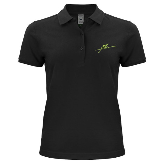SKV Polo Shirt Damen schwarz