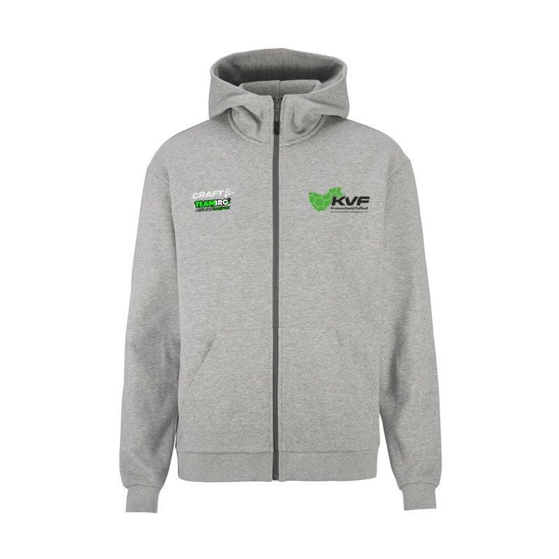 KVF SOE Kinder Kapuzenjacke grau