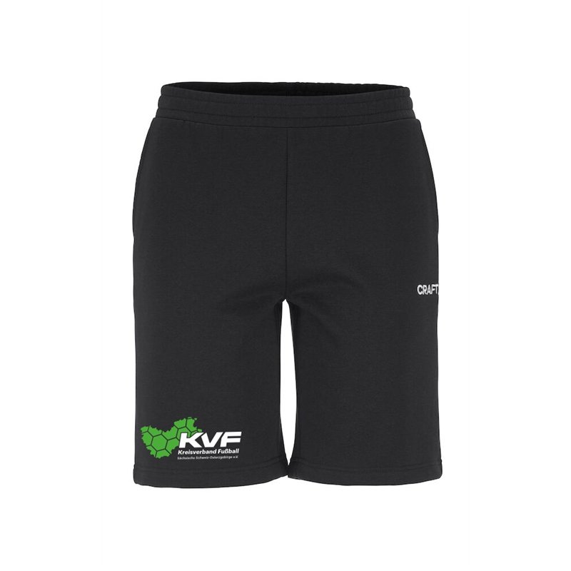 KVF SOE Kinder Sweatshort schwarz