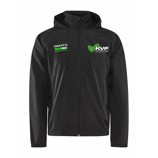 KVF SOE Kinder Regenjacke schwarz