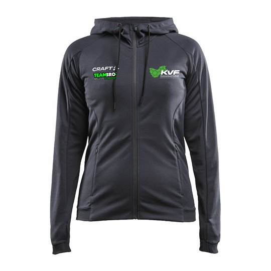 KVF SOE Damen Kapuzenjacke grau