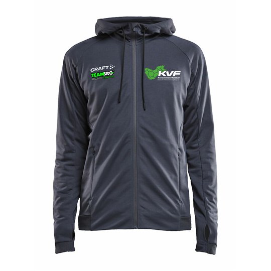 KVF SOE Kinder Kapuzenjacke grau