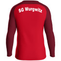 SG Wurgwitz Herren Sweatshirt rot/weinrot