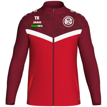 SG Wurgwitz Kinder Trainingsjacke rot/weinrot