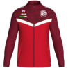 SG Wurgwitz Kinder Trainingsjacke rot/weinrot