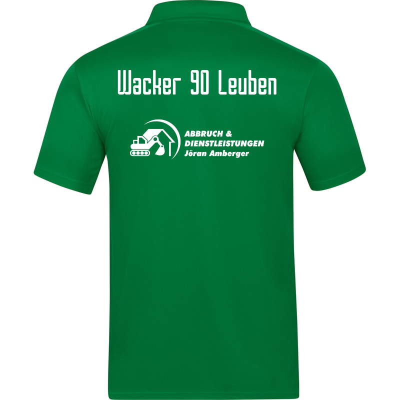 Wacker Leuben  Polo Herren grün 