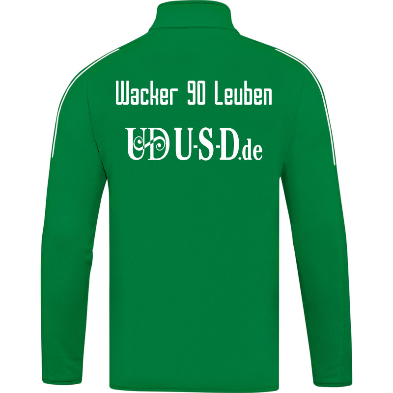 Wacker Leuben  Ziptop Unisex grün 