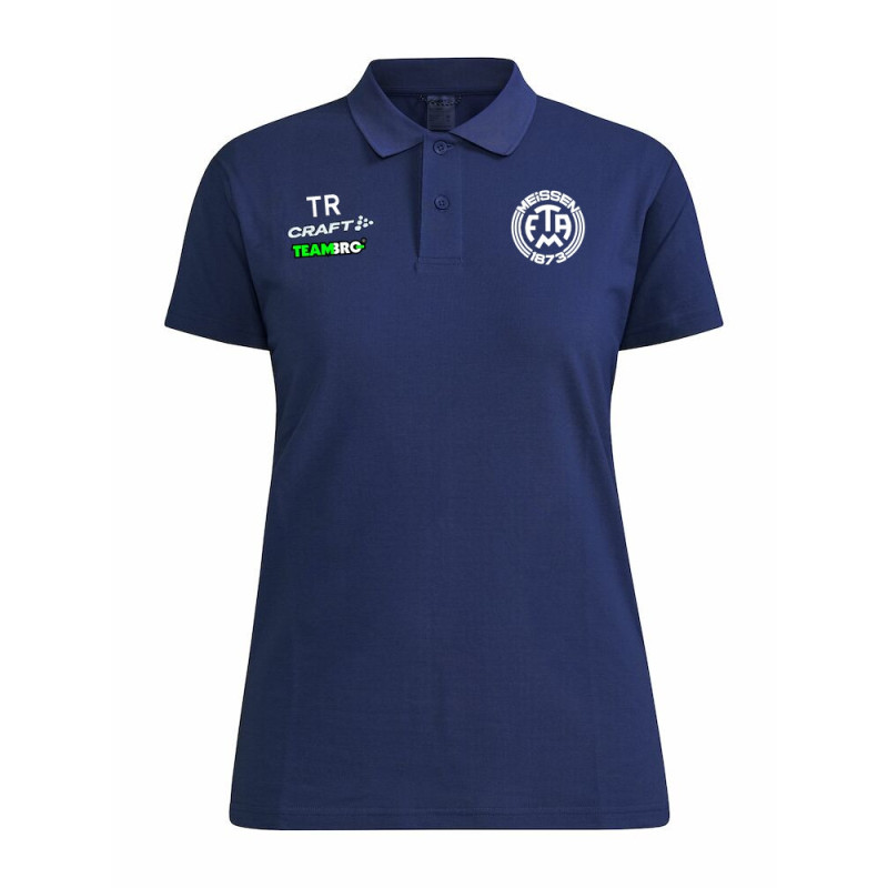 TV 1873 Meißen Damen Polo navy