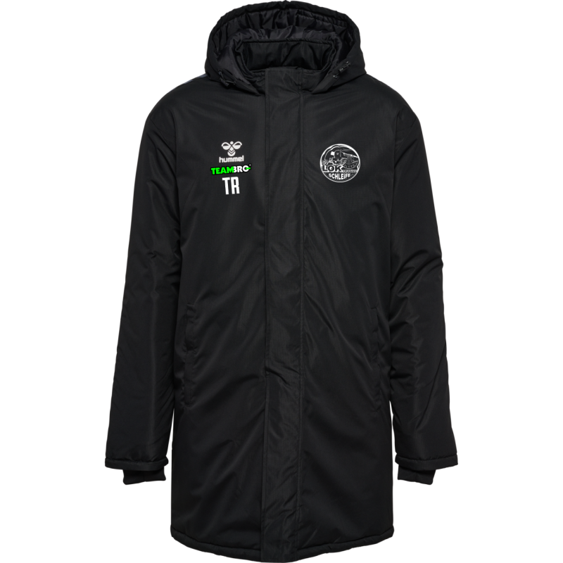 SV Lok Schleife Herren Parka schwarz