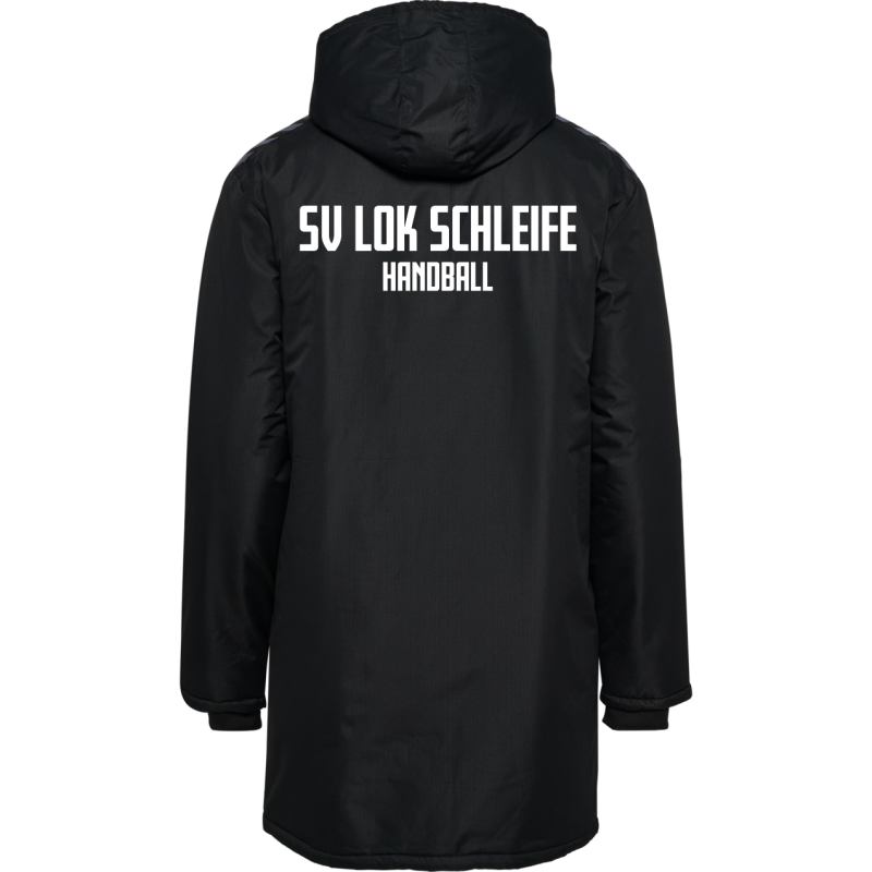 SV Lok Schleife Herren Parka schwarz