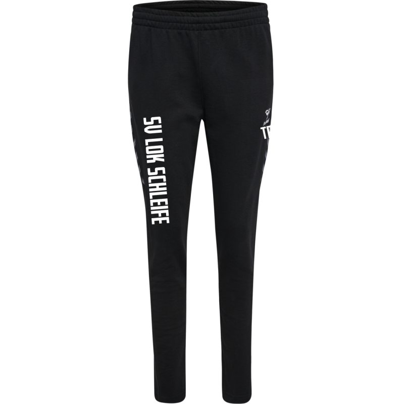 SV Lok Schleife Damen Baumwollhose schwarz