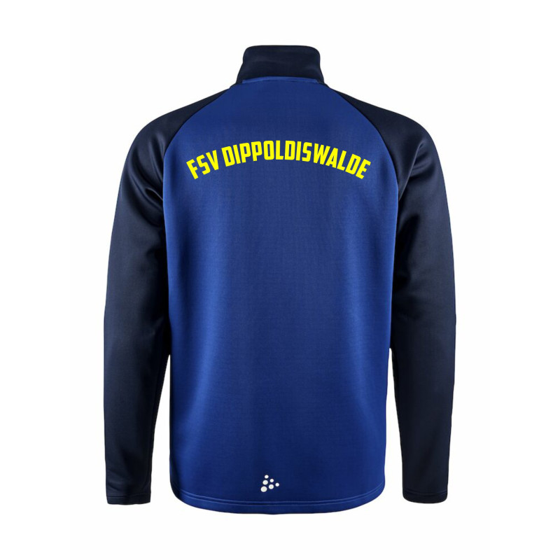FSV Dippoldiswalde Kinder Präsentationsjacke royal/navy