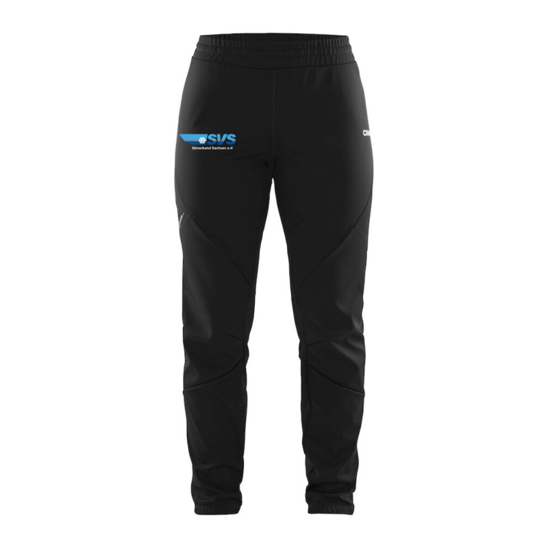 SVS Nordic Lauf-Softshellhose Damen schwarz