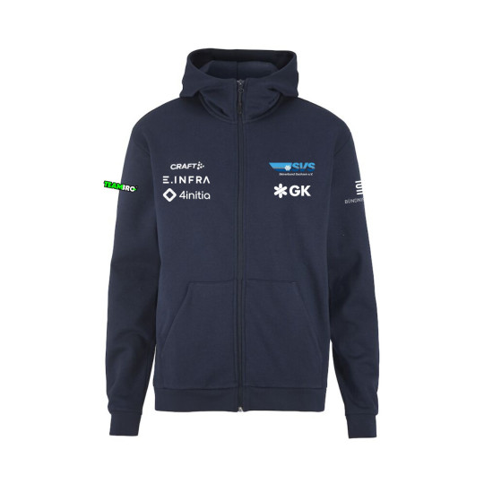 SVS Freizeit Zip-Hoodie Herren  navy
