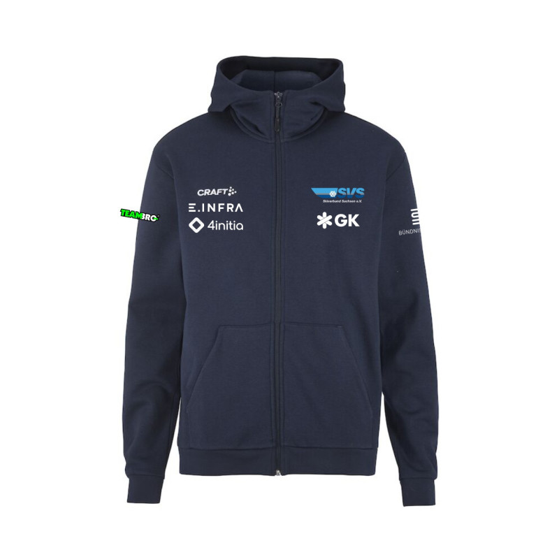 SVS Freizeit Zip-Hoodie Junior  navy