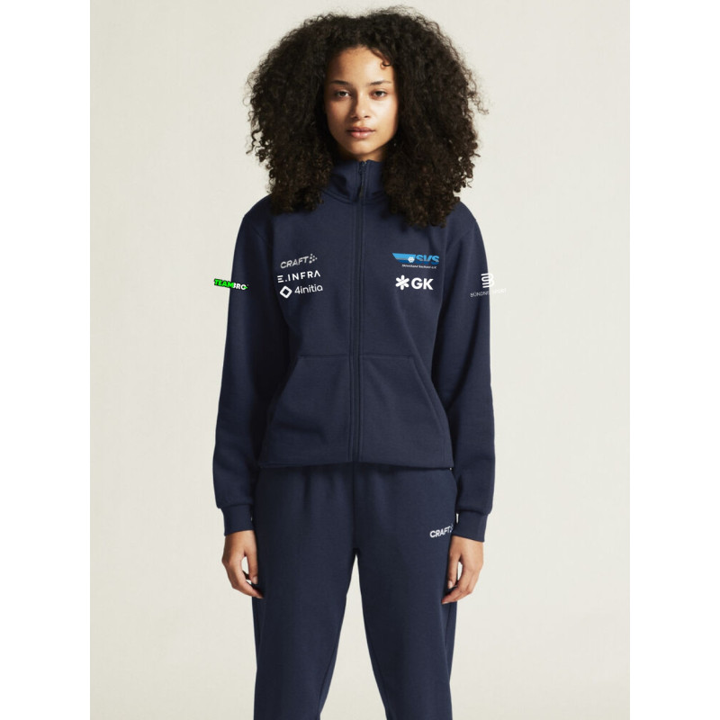 SVS Freizeit Zip-Hoodie Damen  navy