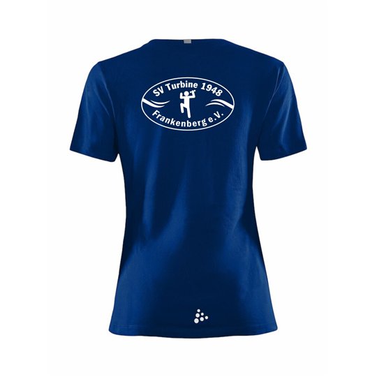 Turbine Frankenberg Aerobic Damen Function Tee blau