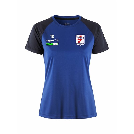 Turbine Frankenberg Aerobic Damen Squad Tee blau/navy
