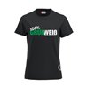 Siebenlehner SV Damen T-Shirt schwarz "Grün Weiß"