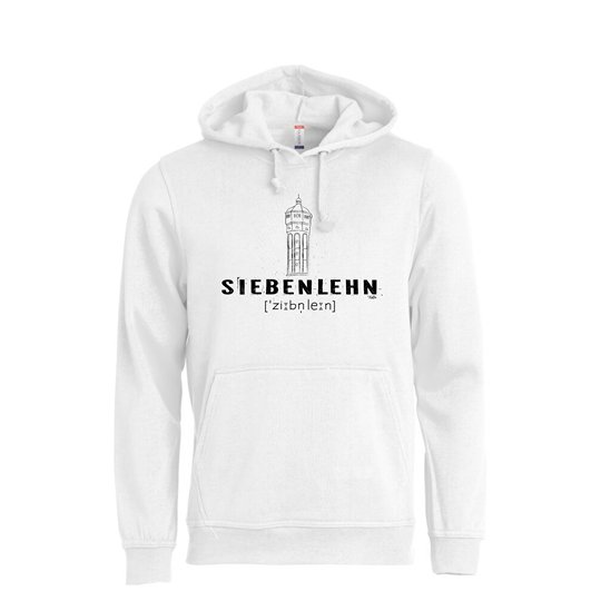 Siebenlehner SV Unisex Hoodie "Wasserturm Lautschrift"