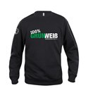 Siebenlehner SV Kinder Pullover schwarz "Grün Weiß"