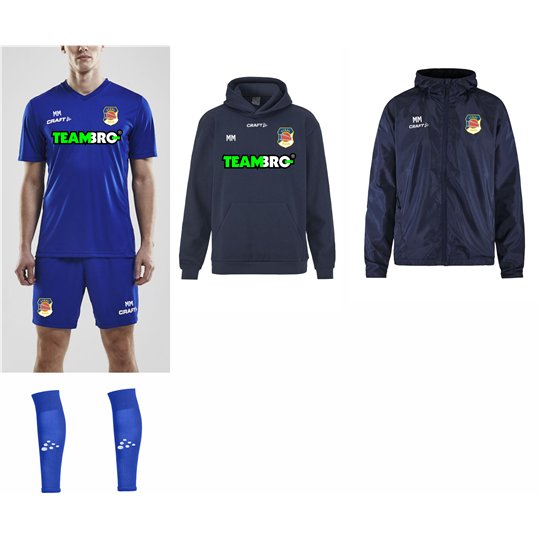 BSG Stahl Riesa Kinder Trainingset BIG blau/navy