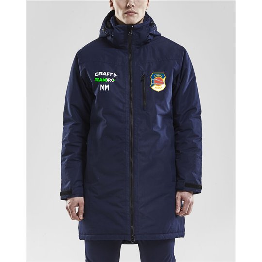 BSG Stahl Riesa Kinder Parka navy