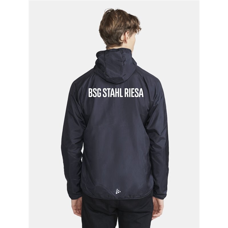 BSG Stahl Riesa Kinder Windjacke navy