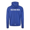 BSG Stahl Riesa Unisex Kapuzenjacke blau