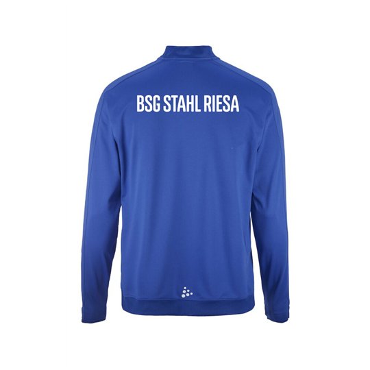 BSG Stahl Riesa Unisex Halfzip blau