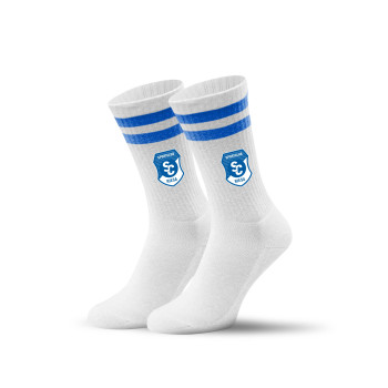 SC Riesa  Socken weiss/blau