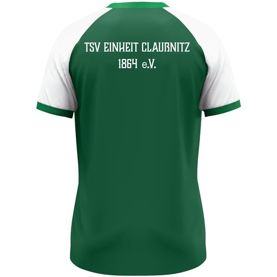 TSV Einheit Claußnitz Kinder Trikot grün/weiß