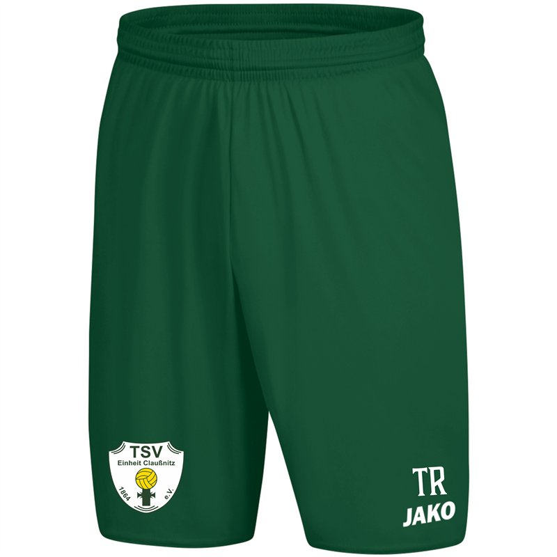 TSV Einheit Claußnitz Kinder Short grün