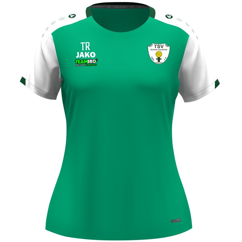 TSV Einheit Claußnitz Frauen T-Shirt grün/weiß