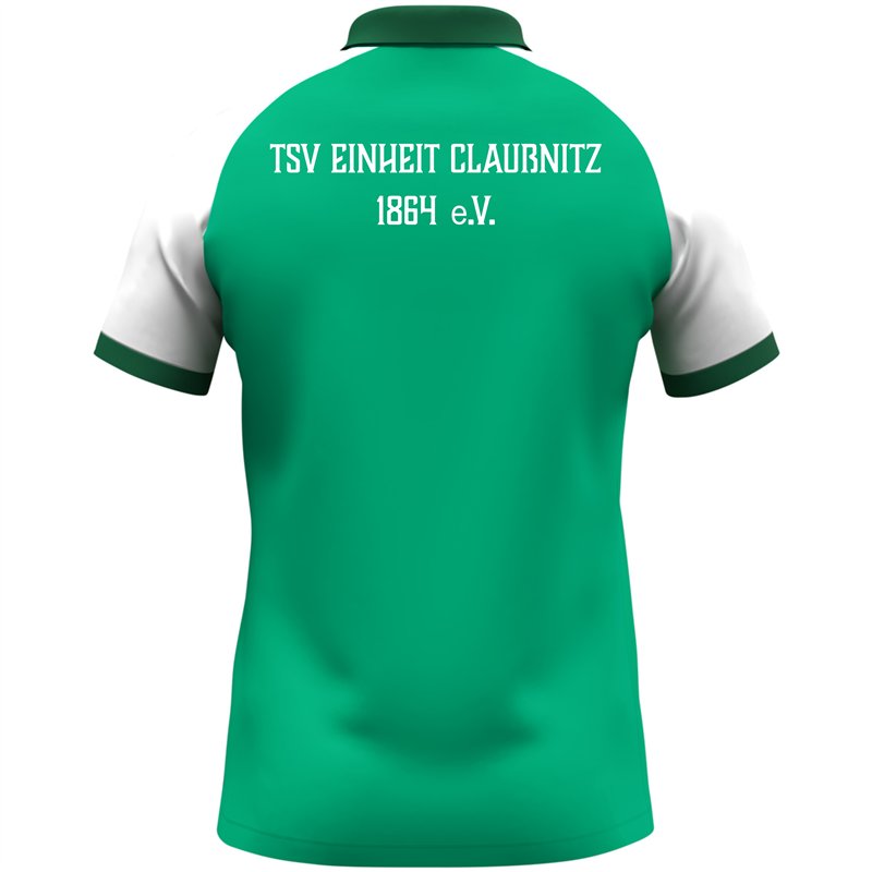 TSV Einheit Claußnitz Kinder Polo grün/weiß