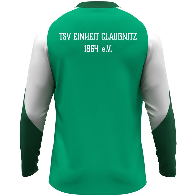 TSV Einheit Claußnitz Kinder Longsleeve grün/weiß