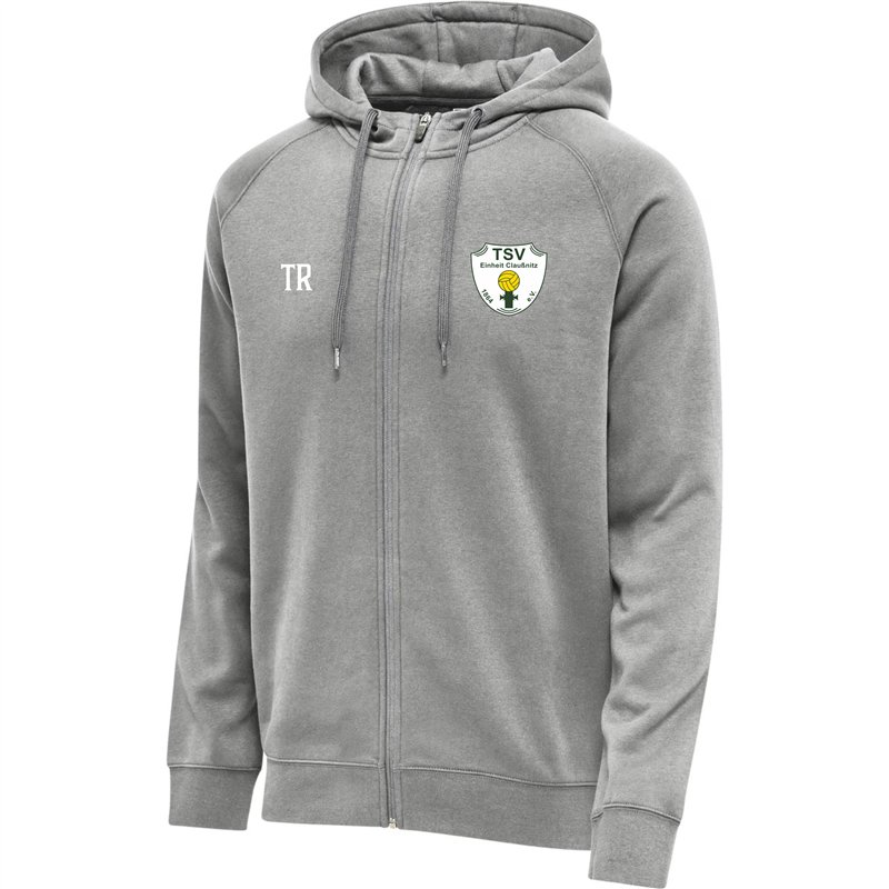 TSV Einheit Claußnitz Unisex Freizeit Kapuzenjacke