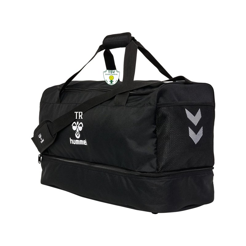 TSV Einheit Claußnitz  Sporttasche mit Bodenfach L schwarz