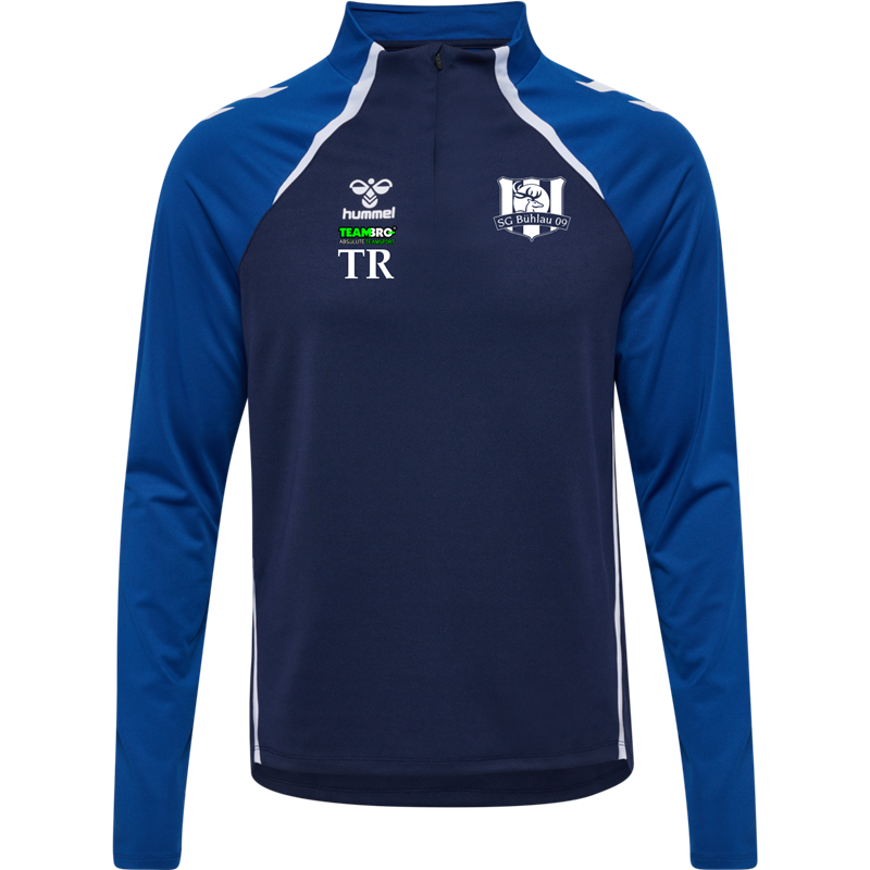 SG Bühlau Kinder Halfzip marine/blau